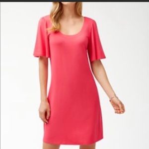 Tommy Bahama Buona Tambour Flounce-Sleeve Dress
